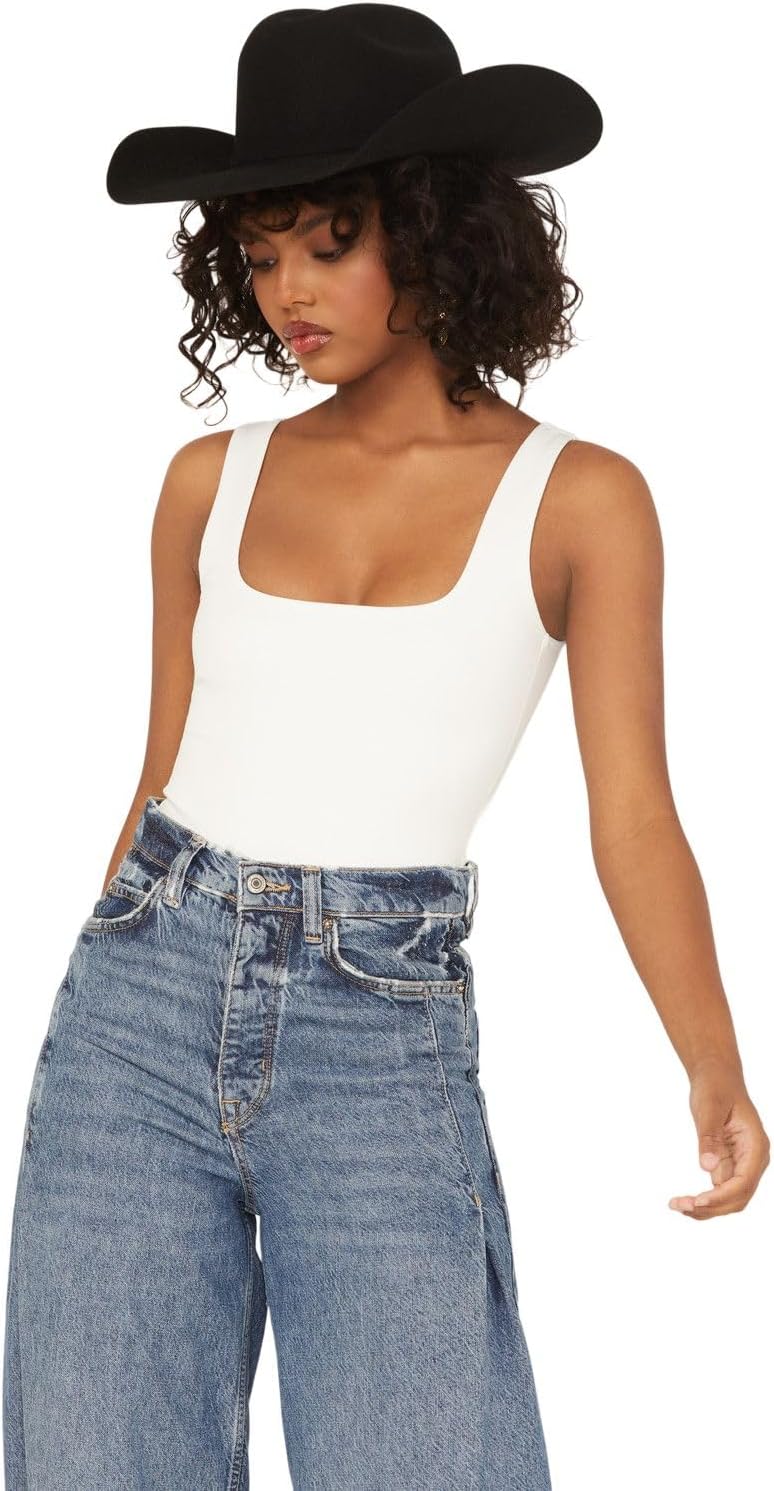 Coral002 Scuba Modern Tank Bodysuit by good american