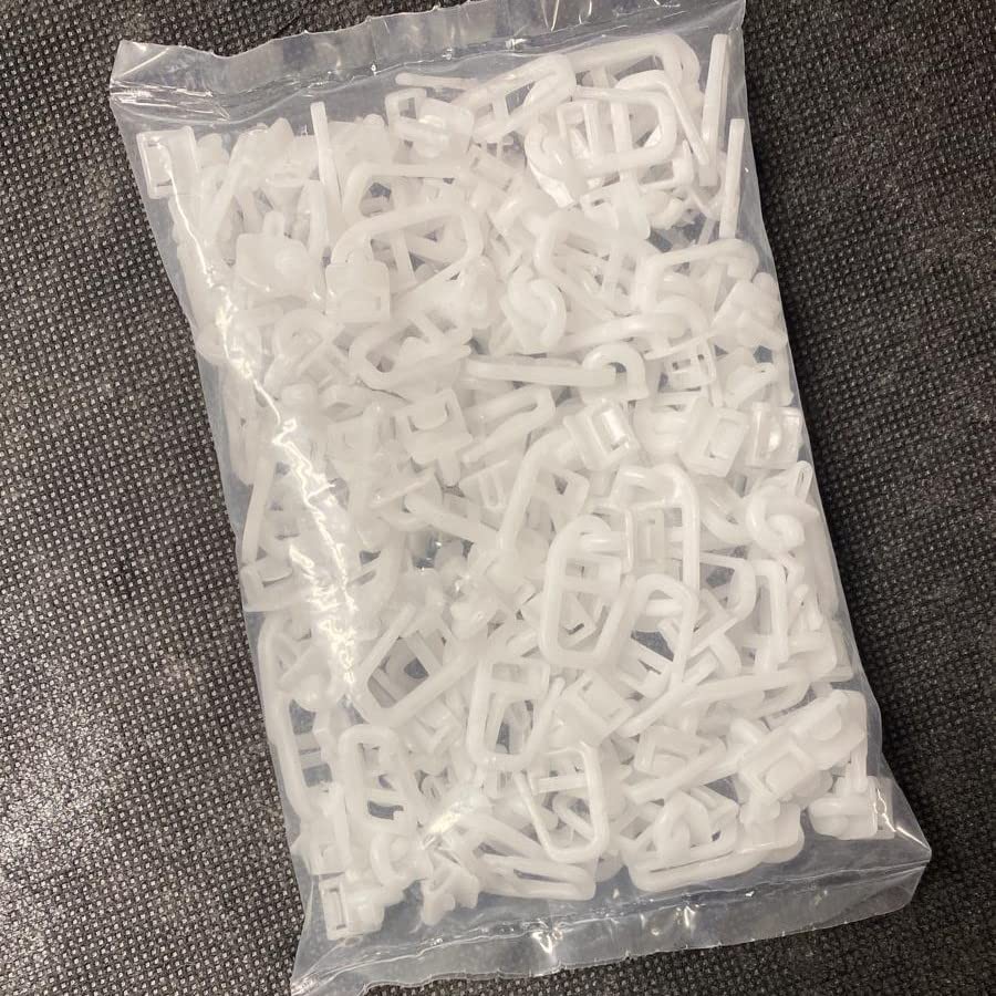 Ganci Per Tende 50 Pezzi - Plastica Bianca, Per Camion Volvo/IVECO/DAF, Scorrevoli E Resistenti - Foto 3