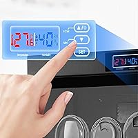 Vista 2 de INTBUYING Camera Dry Cabinet 50L Electronic Dry Cabinet for Camera Lens Storage with Lock 4 Layers Intelligent Temperature Humidity LED Screen