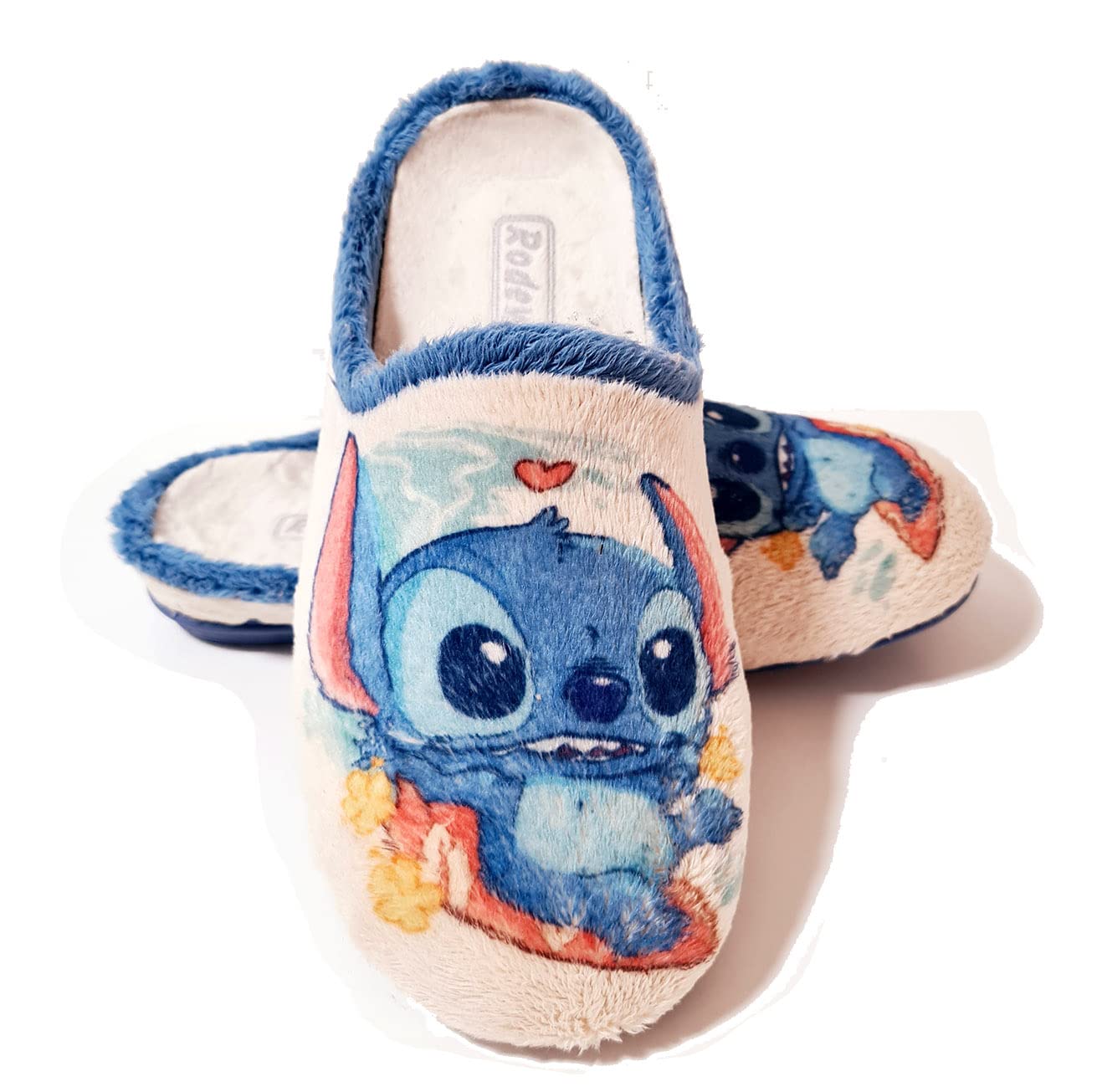 Rodevil Zapatillas Ohana cómodas Mujer andar por casa fan art personaje dibujos - by Perinawa - Nuevo modelo 2022