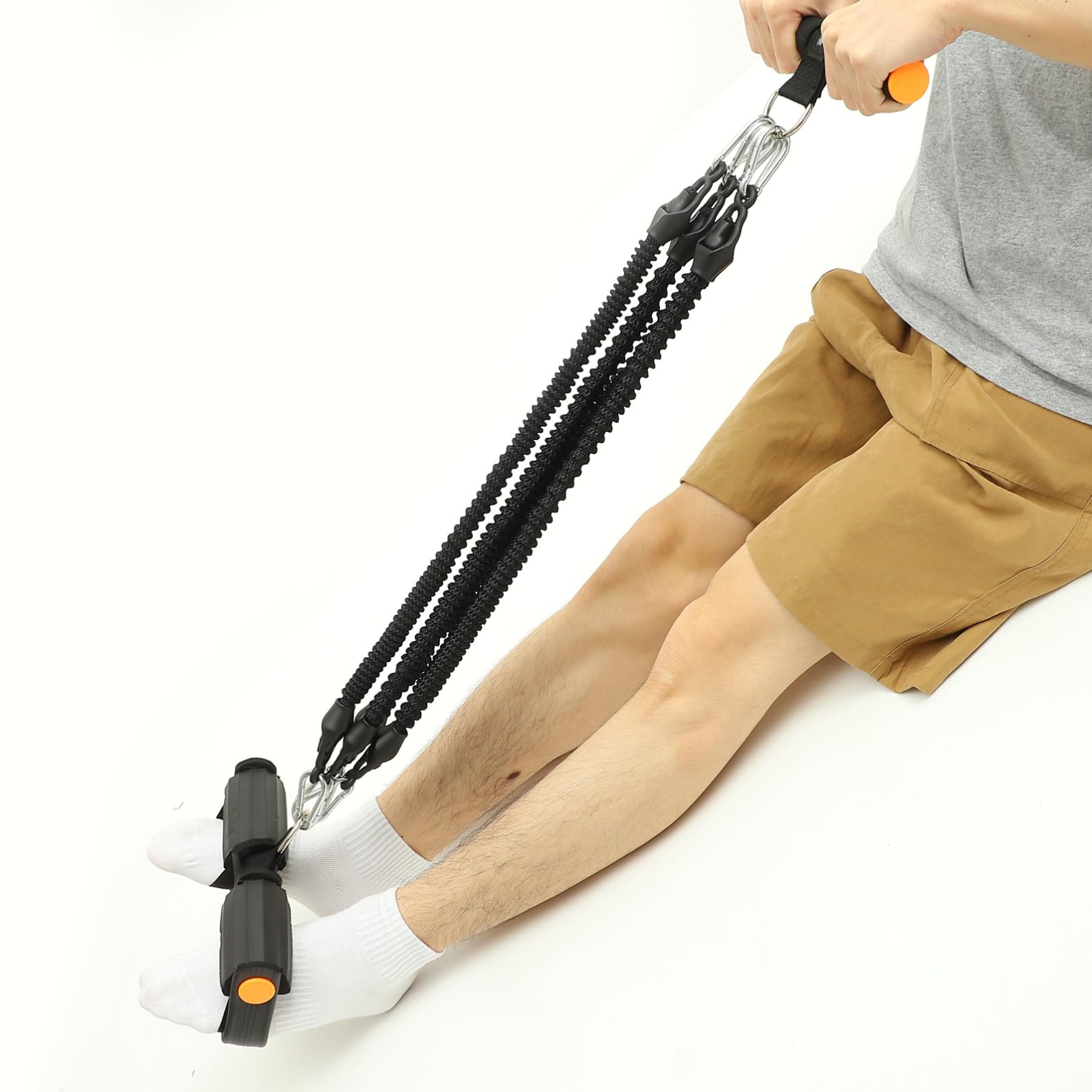 Alipis Banda Elástica de Resistencia para Entrenamiento de Tríceps y Hombros Material Pte y Espuma para Equipos de Fitness en Casa