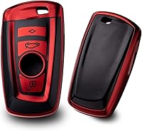 Vista 12 de Xotic Tech para BMW 1 2 3 4 5 6 7 Series X1 X3 X4 Key Fob Cover TPU Front+ABS Shell Back Case Protector de llave