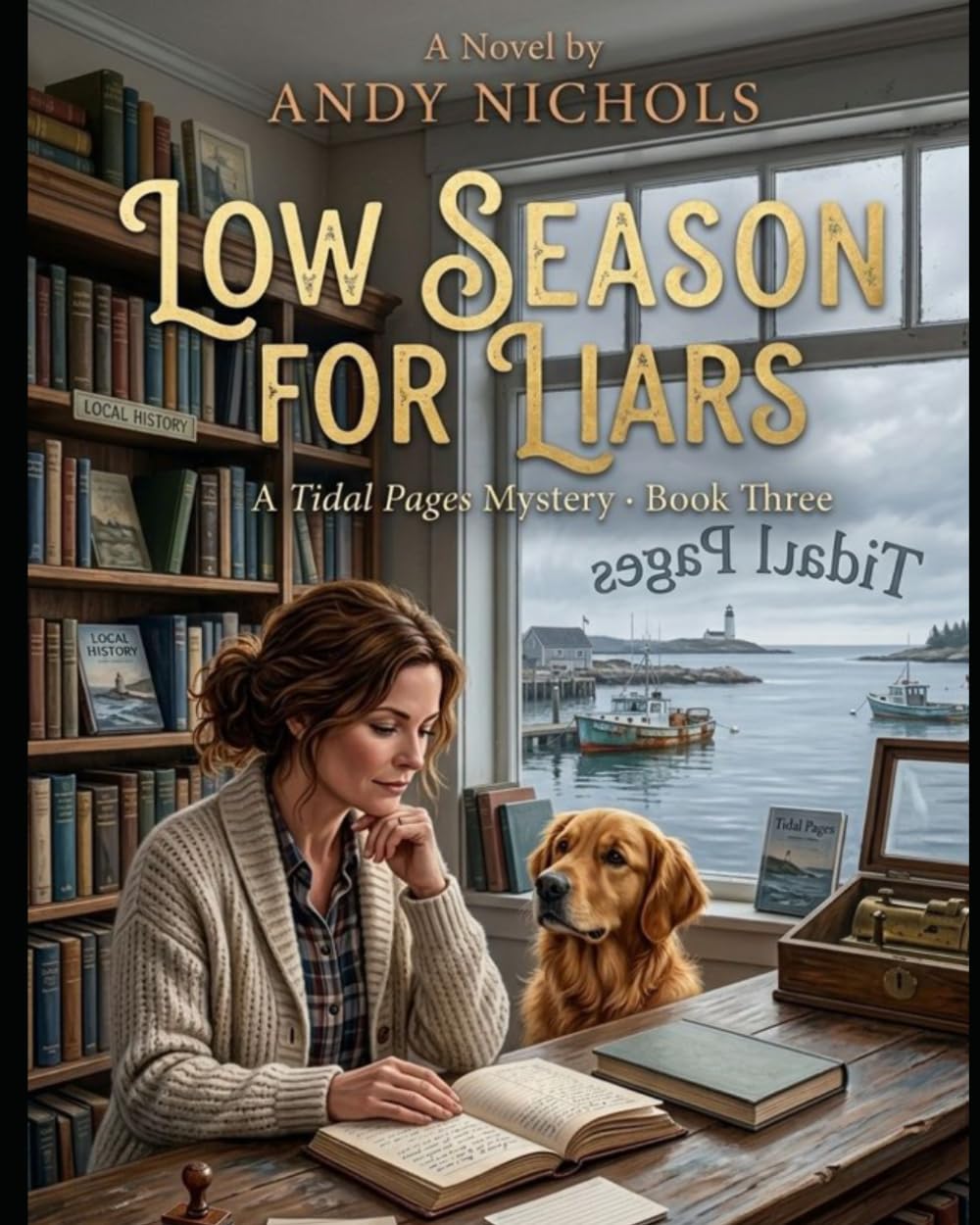 Low Season for Liars: A Nora Calloway & Biscuit Mystery: A Page-Turning Seaside Thriller with Bookshop Secrets, Dangerous Lies, and a Killer Hiding in Plain Sight