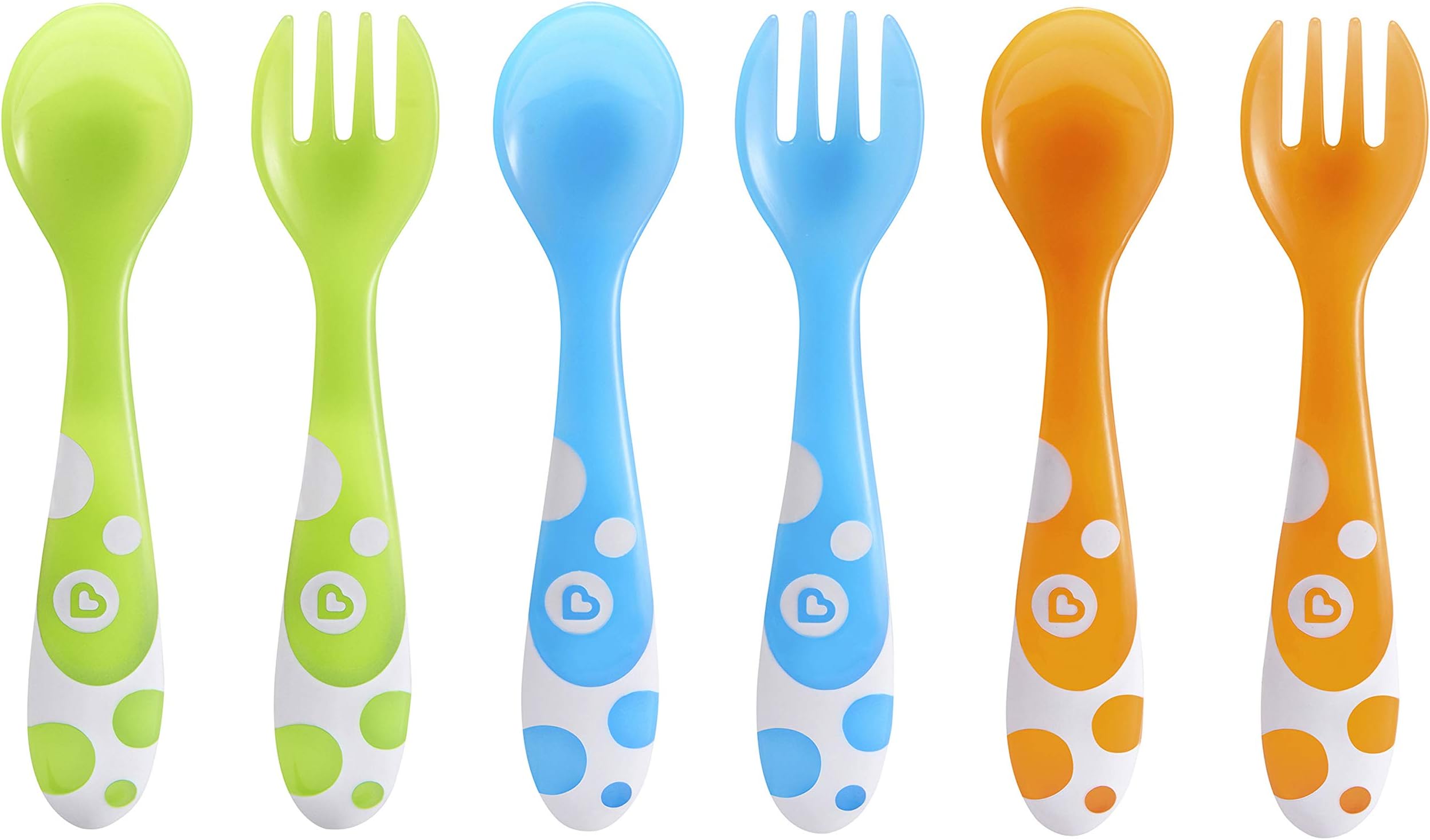 Munchkin® Multi™ Toddler Forks and Spoons, 6 Pack