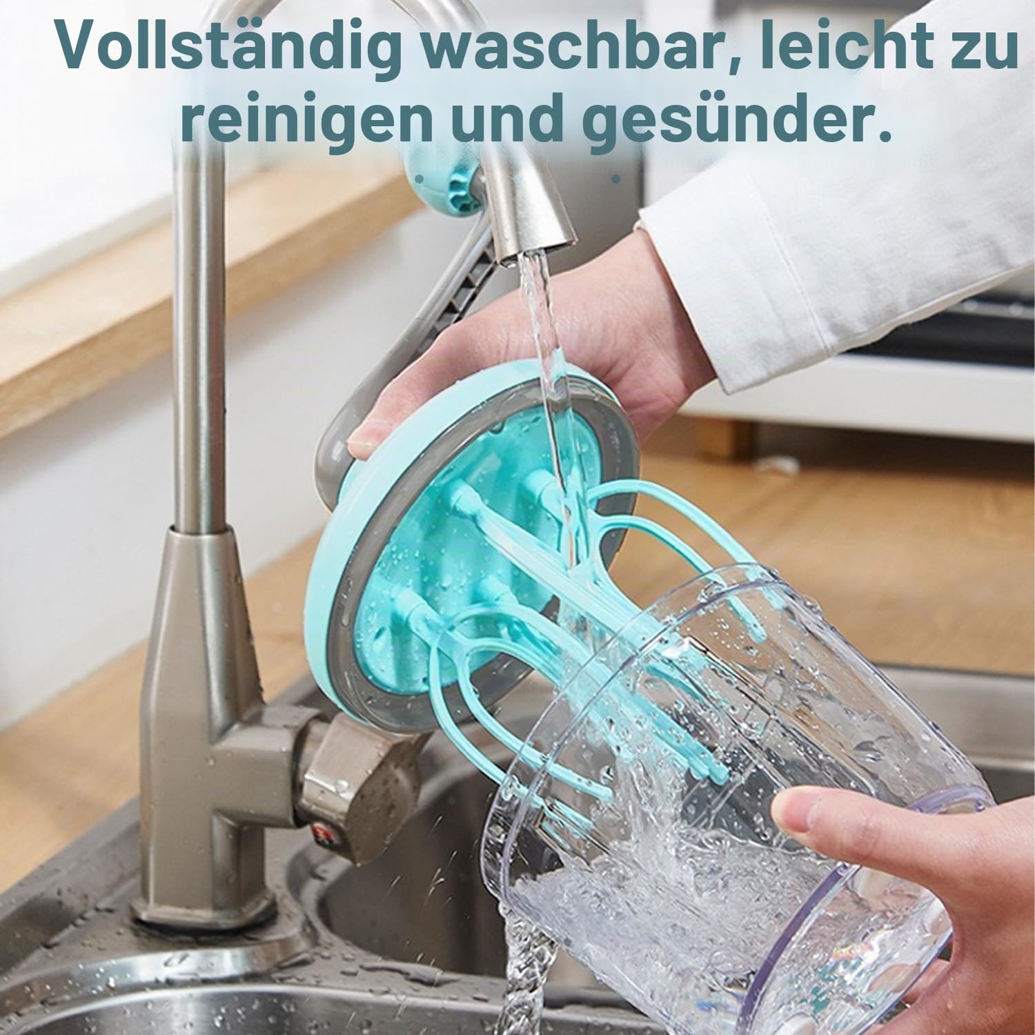Handmixer für Sahne, Handkurbel Mixer Eierschläger Separator Kunststoff Handmixer Pusher Vielseitiges Werkzeug zum Schlagen von Eiern, Schlagen von Milch Home
