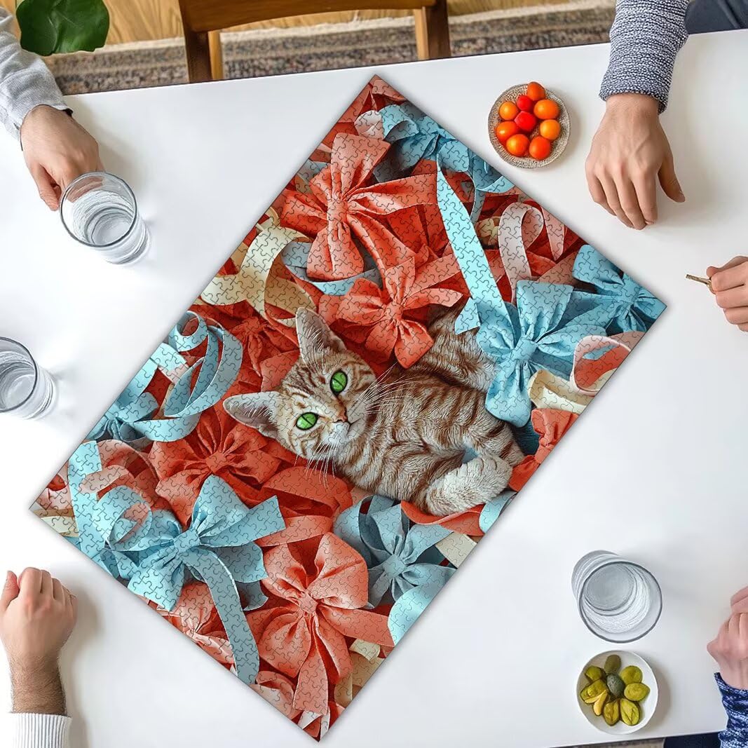 Puzzle Gatto, Puzzle 5000 Pezzi Adulti per Decor, Regalo Donna/Uomo -8436