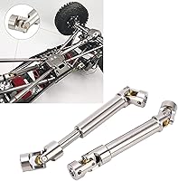 Vista 7 de Juego de eje de transmisión a control remoto, 2 piezas de eje de transmisión RC M4 seis dientes RC eje de transmisión para 1/10 RC Crawler (3.583 in)