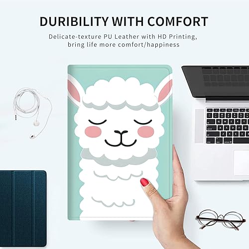 Vista 175 de Funda para Kindle de 6 pulgadas (11.ª generación, versión 2024/2022) delgada de piel sintética, ajustable, multiángulo, Smart Shell con función