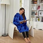 Wearable Blanket Hoodie, Oversized Sweatshirt Blanket Giant Hood Pocket, Warm & Cozy Gifts for Adult Women Men