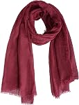 Women Summer Cotton Blend Crinkle Vintage Soft Long Scarf Linen Beach Shawl Wrap