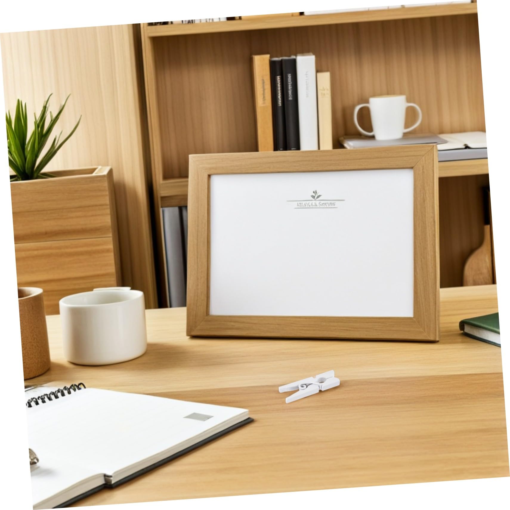Alipis 400stücke Holzklammern für Bastelarbeiten Weiße Fotoklammern Kleine Mini-klammern aus Holz Bastel-holzklammern Memo-klammern für Schilder und Notizen