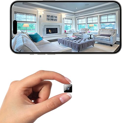 Mini cámara inalámbrica de seguridad para el hogar, cámara para interiores y exteriores, cámara 1080P HD, pequeñas cámaras inteligentes con WiFi