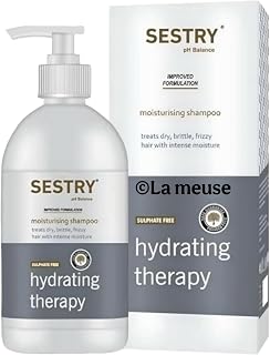 Se-stry pH Balance Hydrating Therapy Moisturising Shampoo, Sulphate Free Formula, Intense Hydration for Dry and Frizzy Hai... Price In India
