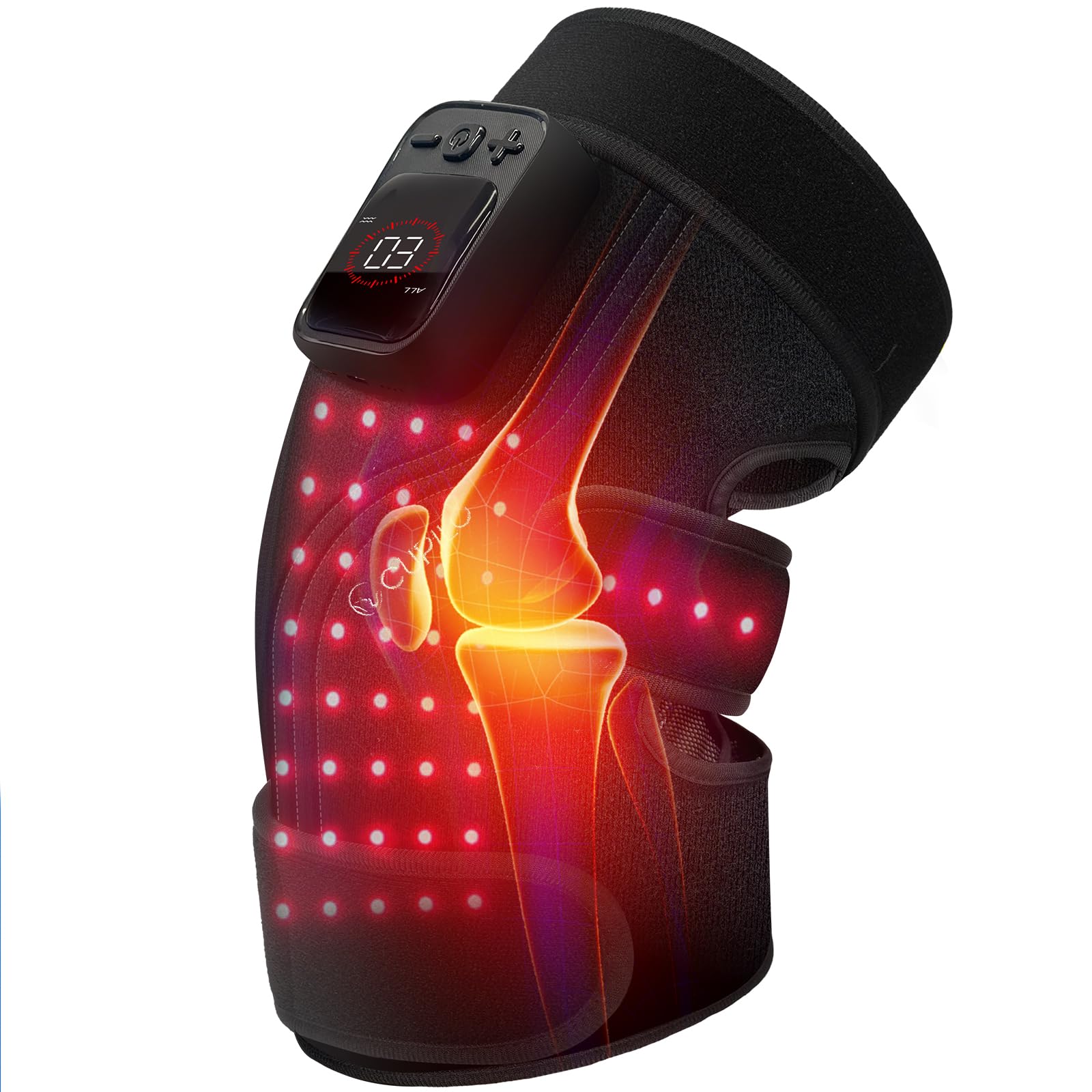 CuPiLo Red Light Knee Massager with Heat