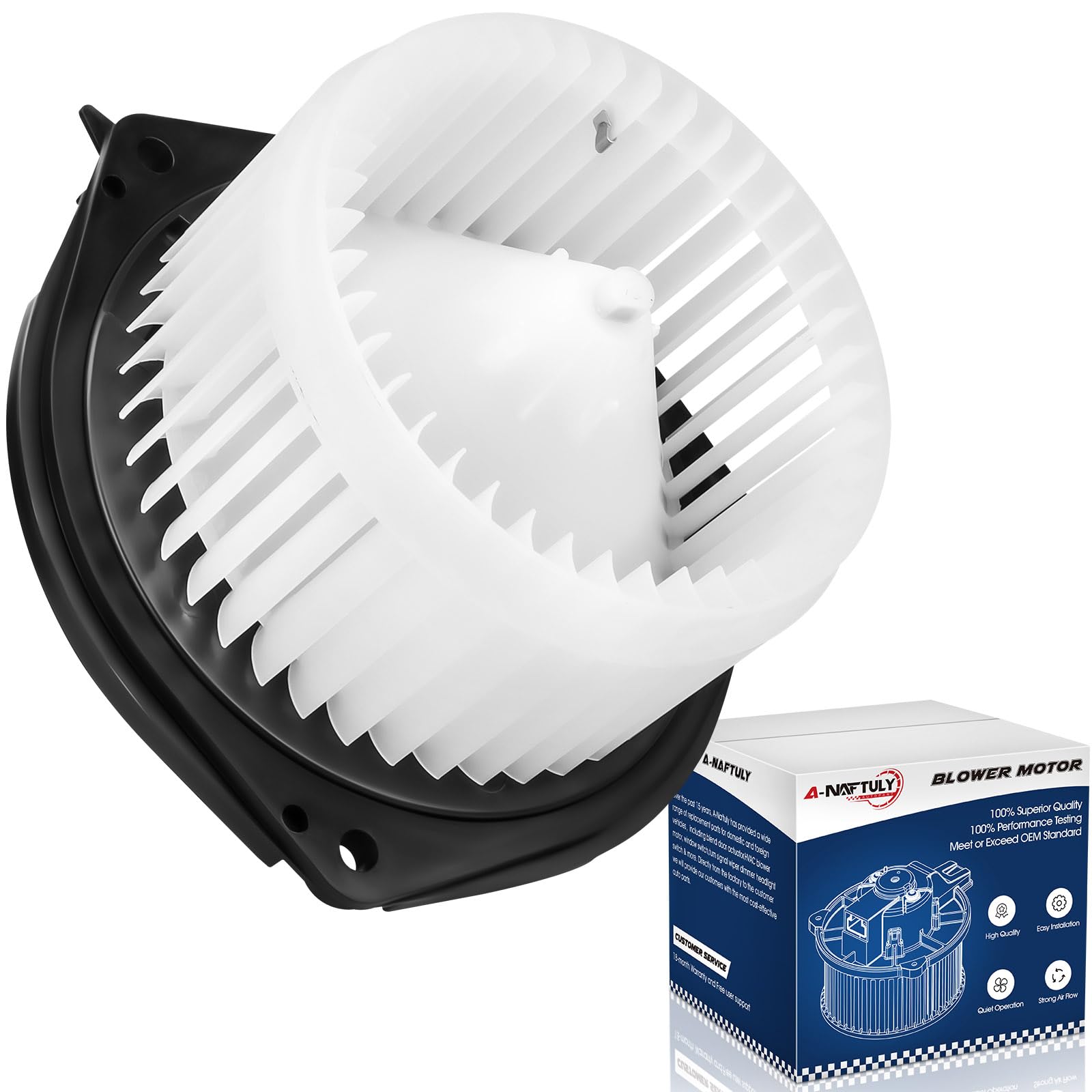 Aspligo Air Conditioner AC Heater Blower Motor With Fan Cage