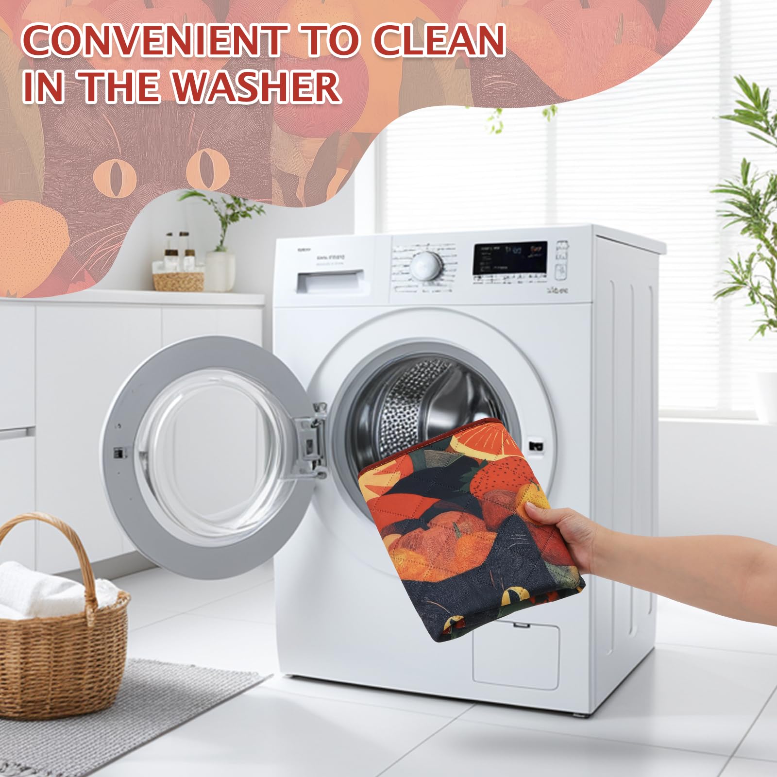 BVAGSS 2 Pezzi Tappetini Assorbenti per Cani, Tappeti Lavabili Riutilizzabili, Antiscivolo, Alta Assorbenza Addestramento traversine per cani XH081 (90x60cm,Cat)