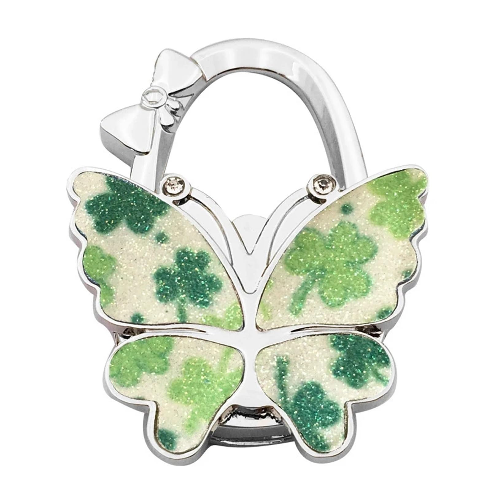ZYAGH Elegant Bag Hook Portable Butterfly Bowknot Table Hanger(014)