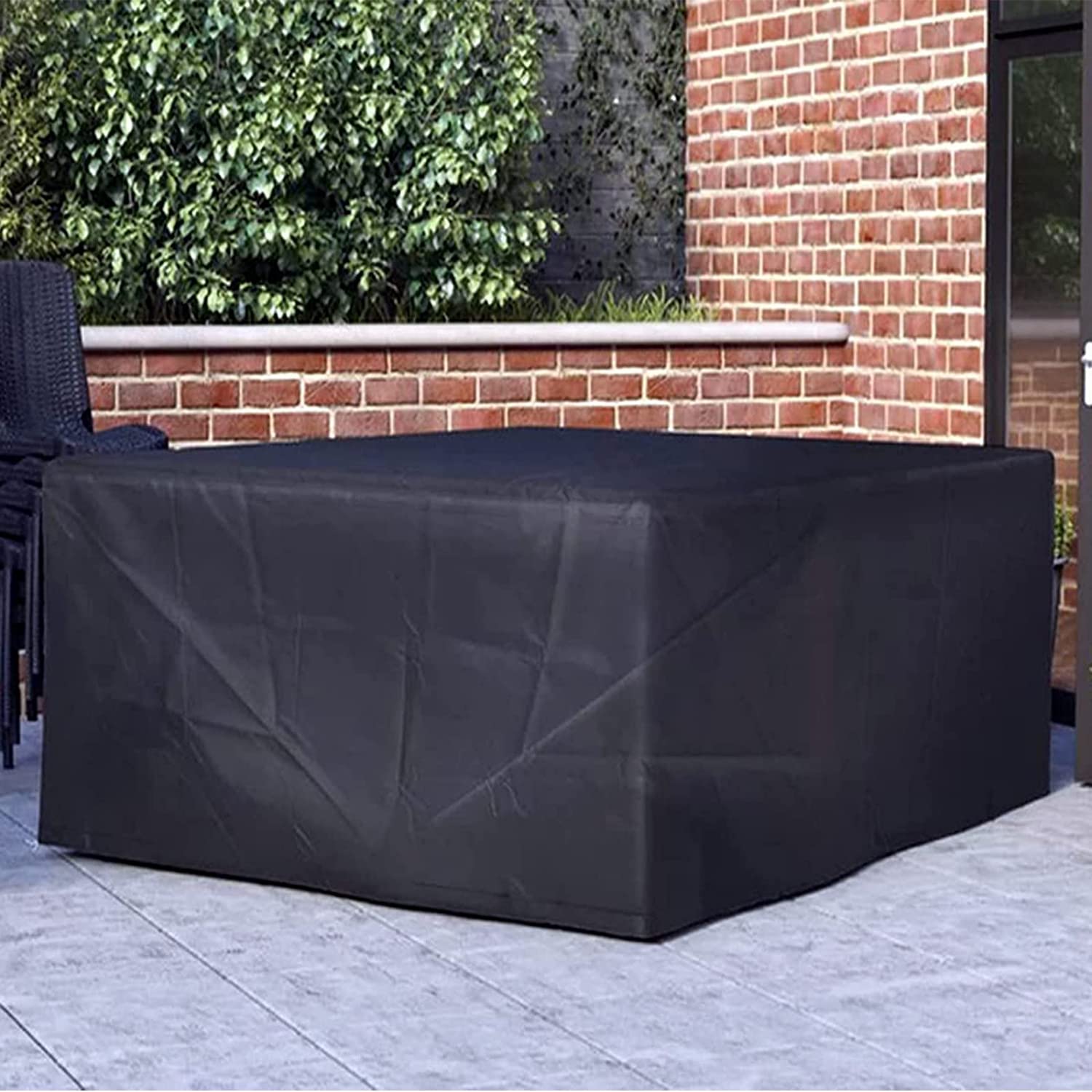 Direct Wicker Outdoor Patio Furniture Cover for Rectangle Table & Chairs Waterproof Heavy Duty Seater Sofa Cover Extra Large Dustproof Bench Protector (106