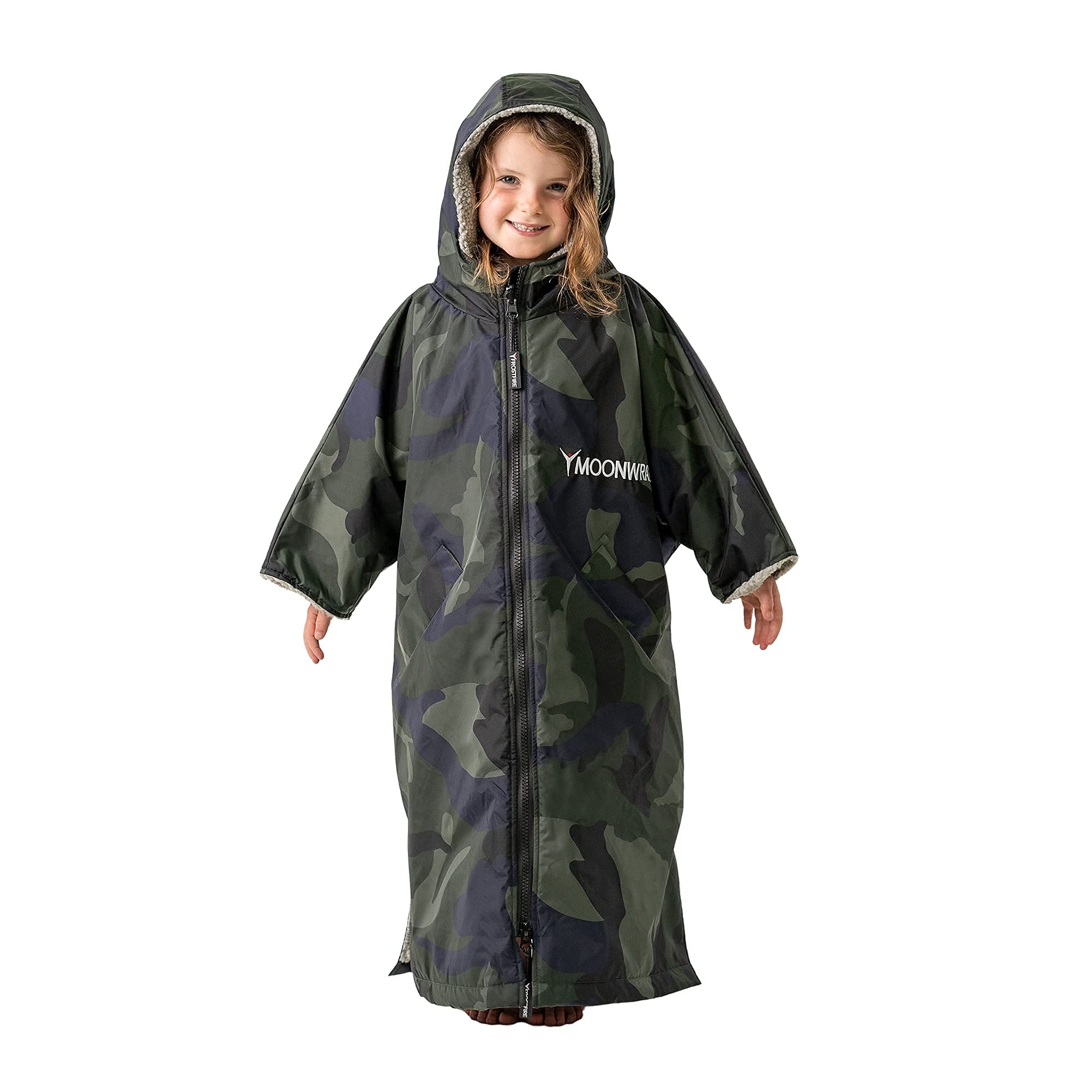 Frostfire Moonwrap Kinder Wickelmantel, wasserdicht, Camouflage