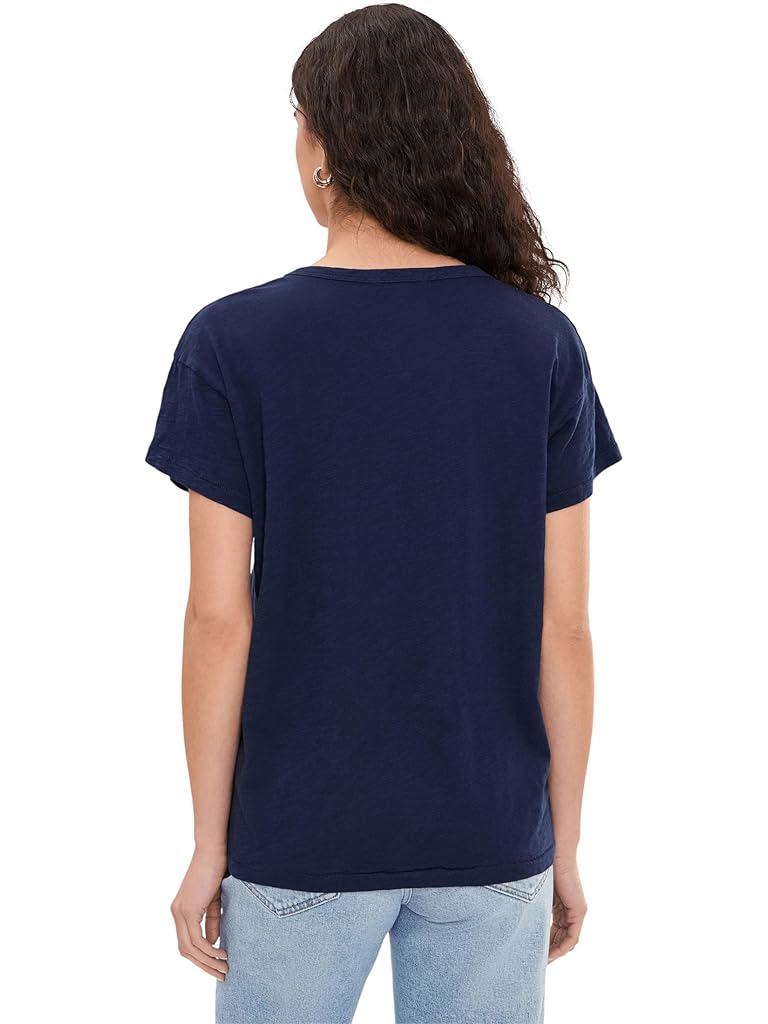 Navy Mod-o-doc Short Sleeve Crew Neck Favorite Tee