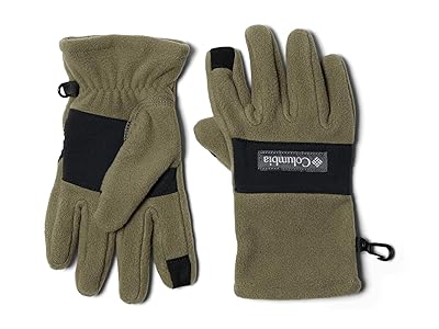 Columbia Kids Fast Trektm III Gloves (Little Kid/Big Kid) Extreme Cold Weather Gloves Stone Green : LG, Polyester