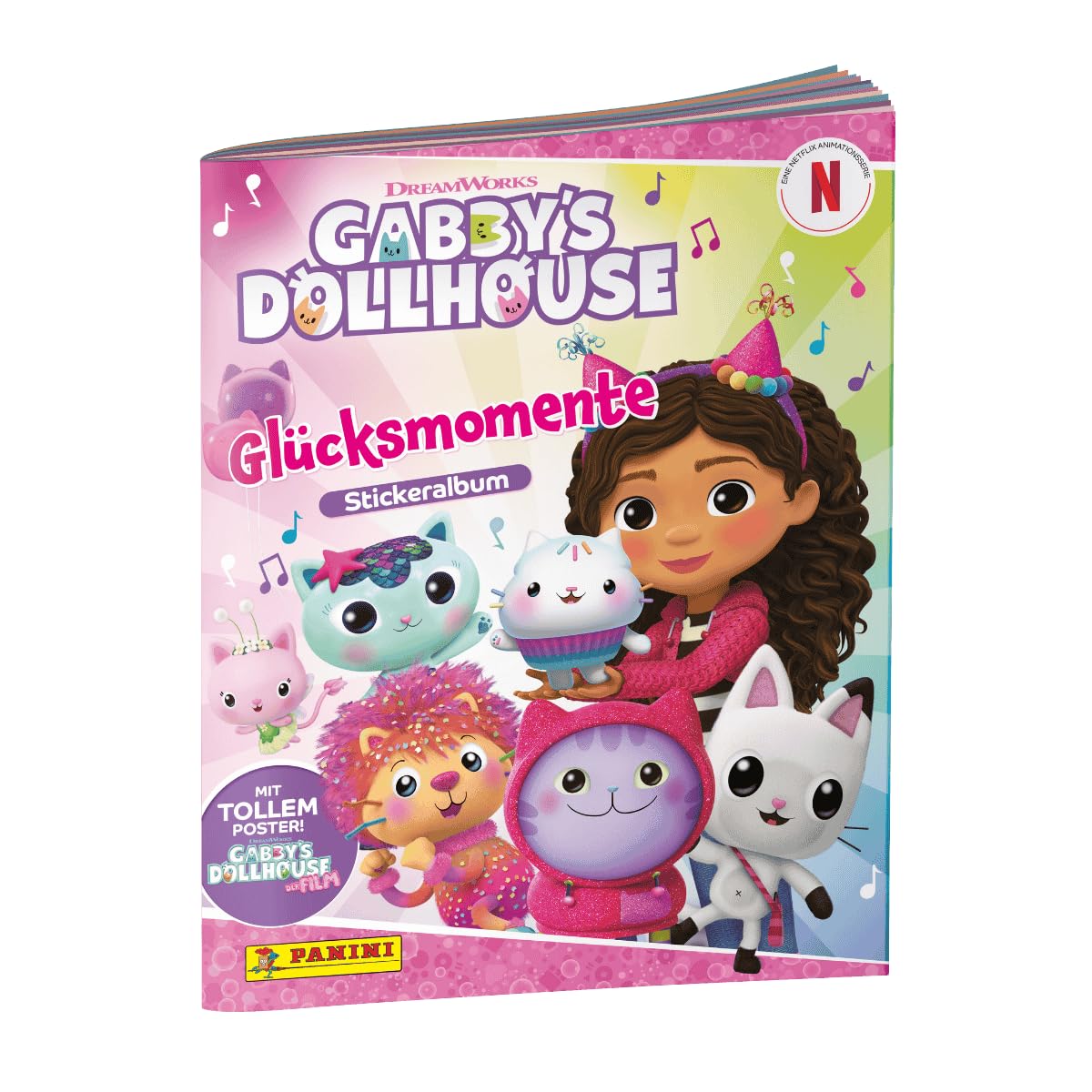 Panini Gabby’s Dollhouse Glücksmomente - Stickerkollektion (Box-Bundle)