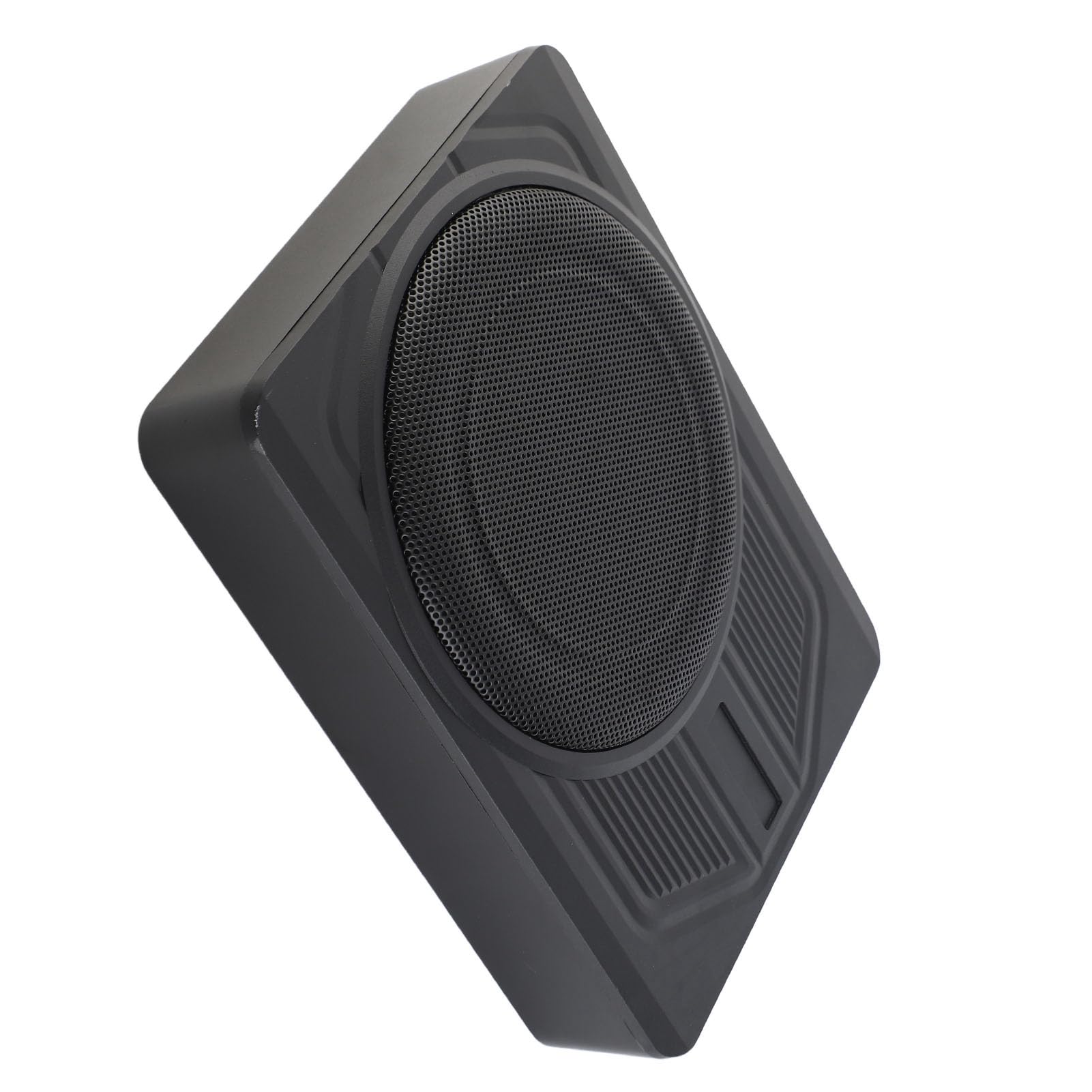 Generic 10-calowy Subwoofer Samochodowy z Wbudowanym Wzmacniaczem 600 W Ultra Cienki Subwoofer Zasilany technologią PWM Wzmocnienie Basów dla Samochodów Ciężarowych, SUV-ów i Sedanów