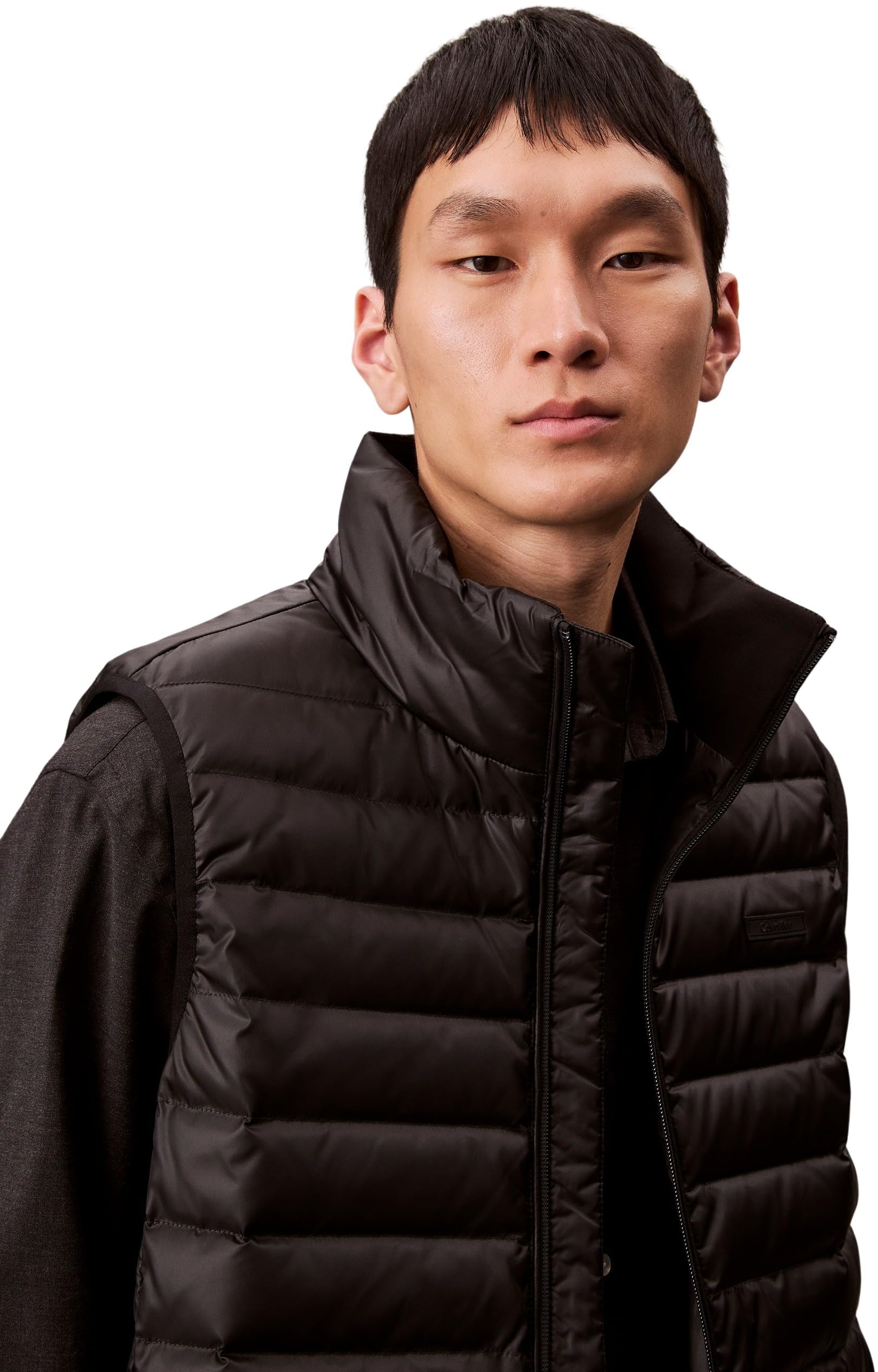 Calvin Klein Slvlss Lt WT Nylon Puffer Vest Gilet Uomo