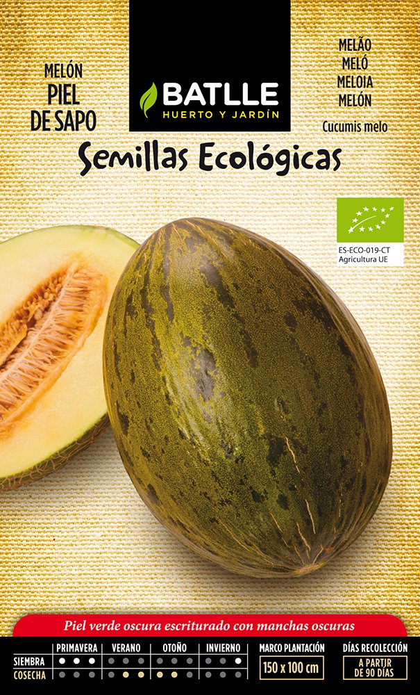 Semi ecologiche orticole – Melone pelle di abete – Eco – Batlle