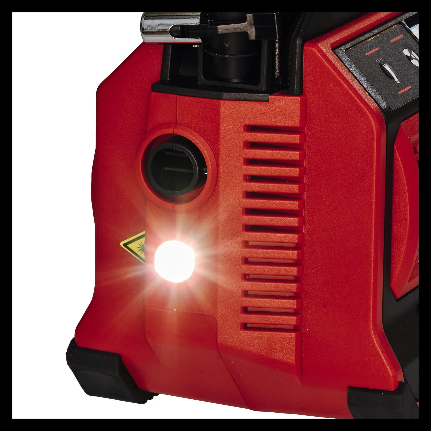 Einhell sprężarka hybrydowa PRESSITO 18/25 Hybrid Power X-Change (18 V, praca z kablem zasilającym lub akumulatorem, maks. 11 bar, w tym 4-częściowy zestaw adapterów i 2 węże, bez akumulatora)