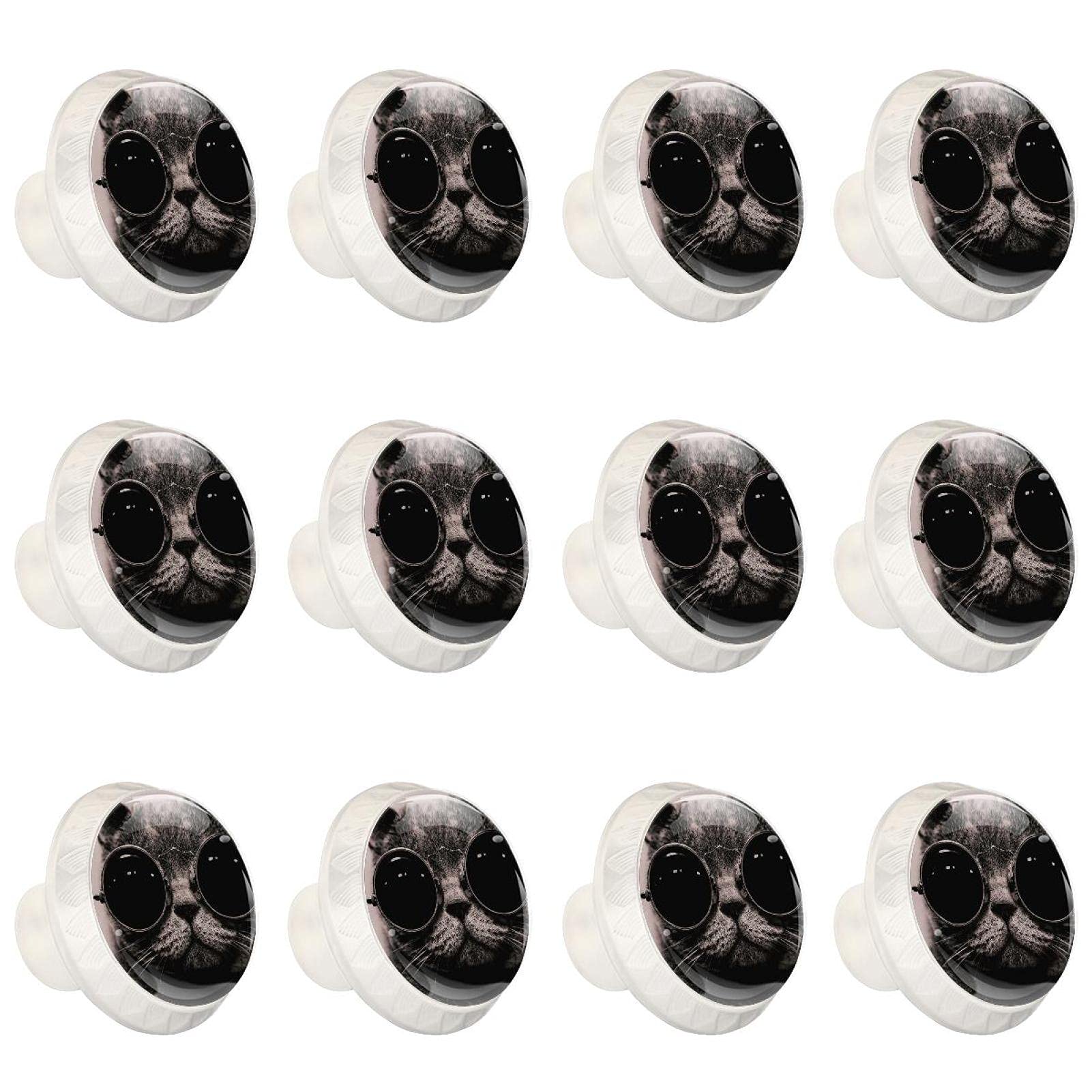 Boutons de cuisine chat drôle pour relooker une chambre d'enfant