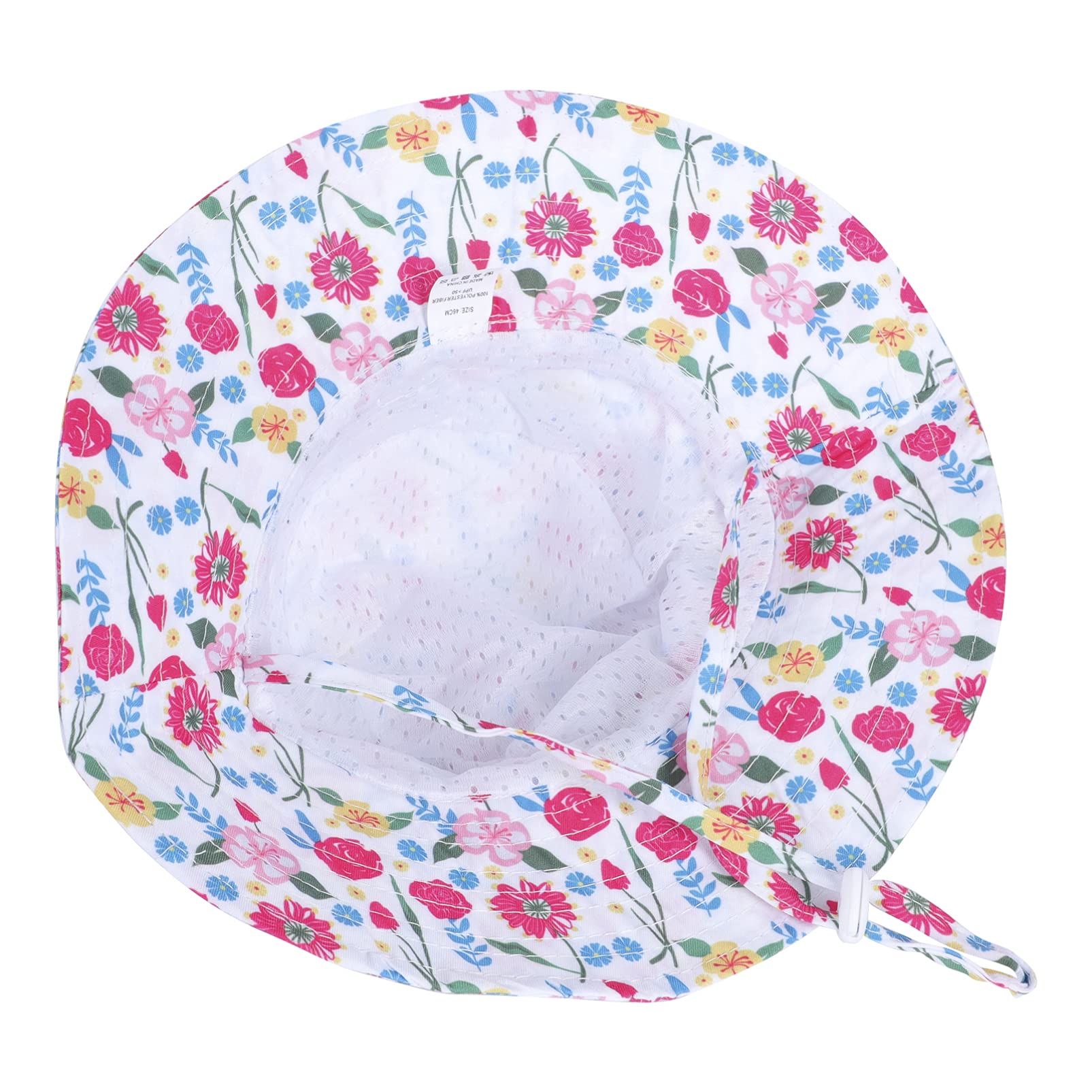 SHERCHPRY 5 Piezas Sombrero de Sol para niños Sombrero de Pescador para niños Sombreros de Cubo para Gorro Bebe Sombrero Bebe Sombrero de protección Solar Sombrero de ala Ancha algodón