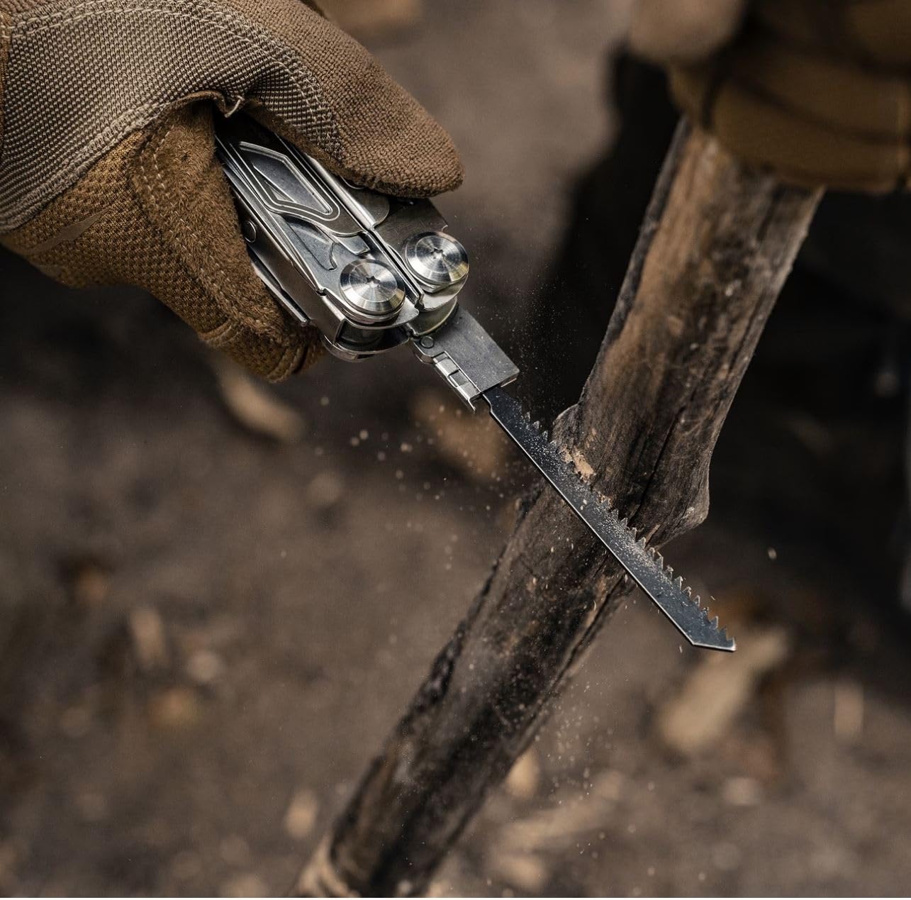 Badger Outdoor Claw Multitool 20 in 1, Edelstahl 420, zwei 7Cr17-Klingen, Kombizange, Schere, Feile, kompatibel mit T144D/T111C Sägeblättern, Bit-Aufnahme, Nylonholster und Clip, vielseitiges EDC