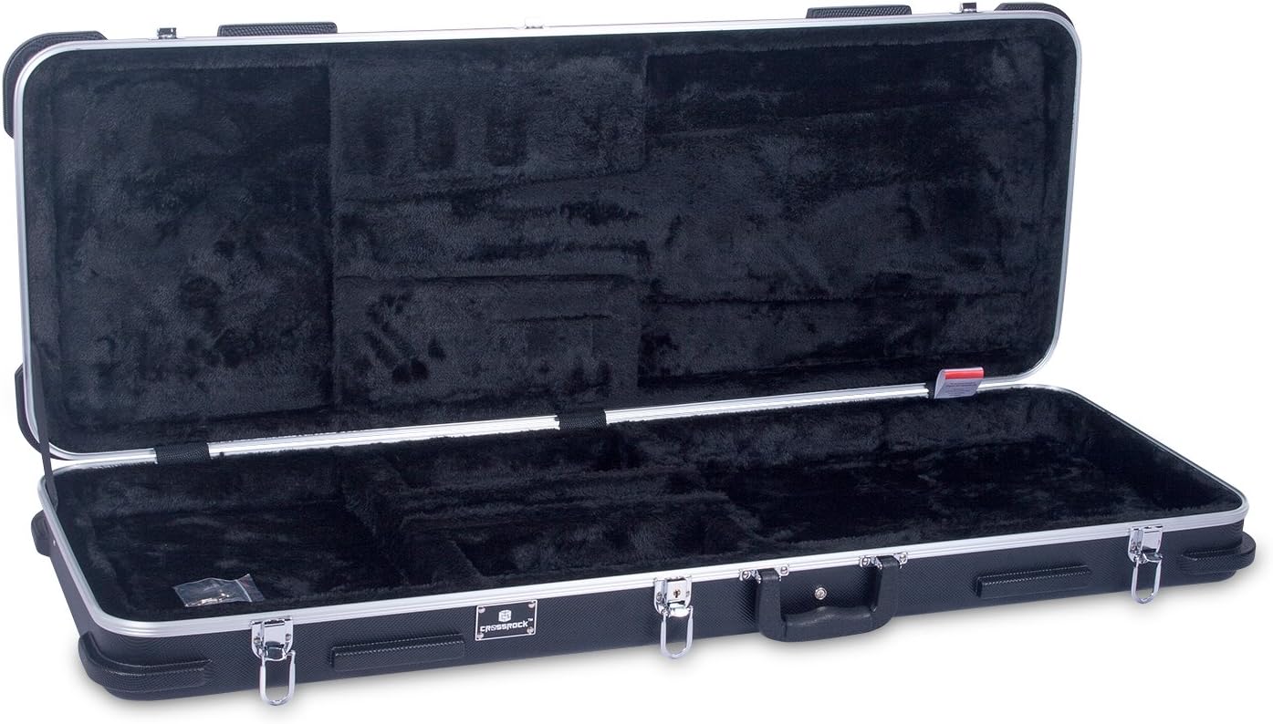 Crossrock Electric Guitar Case in Black (CRA860EBK)