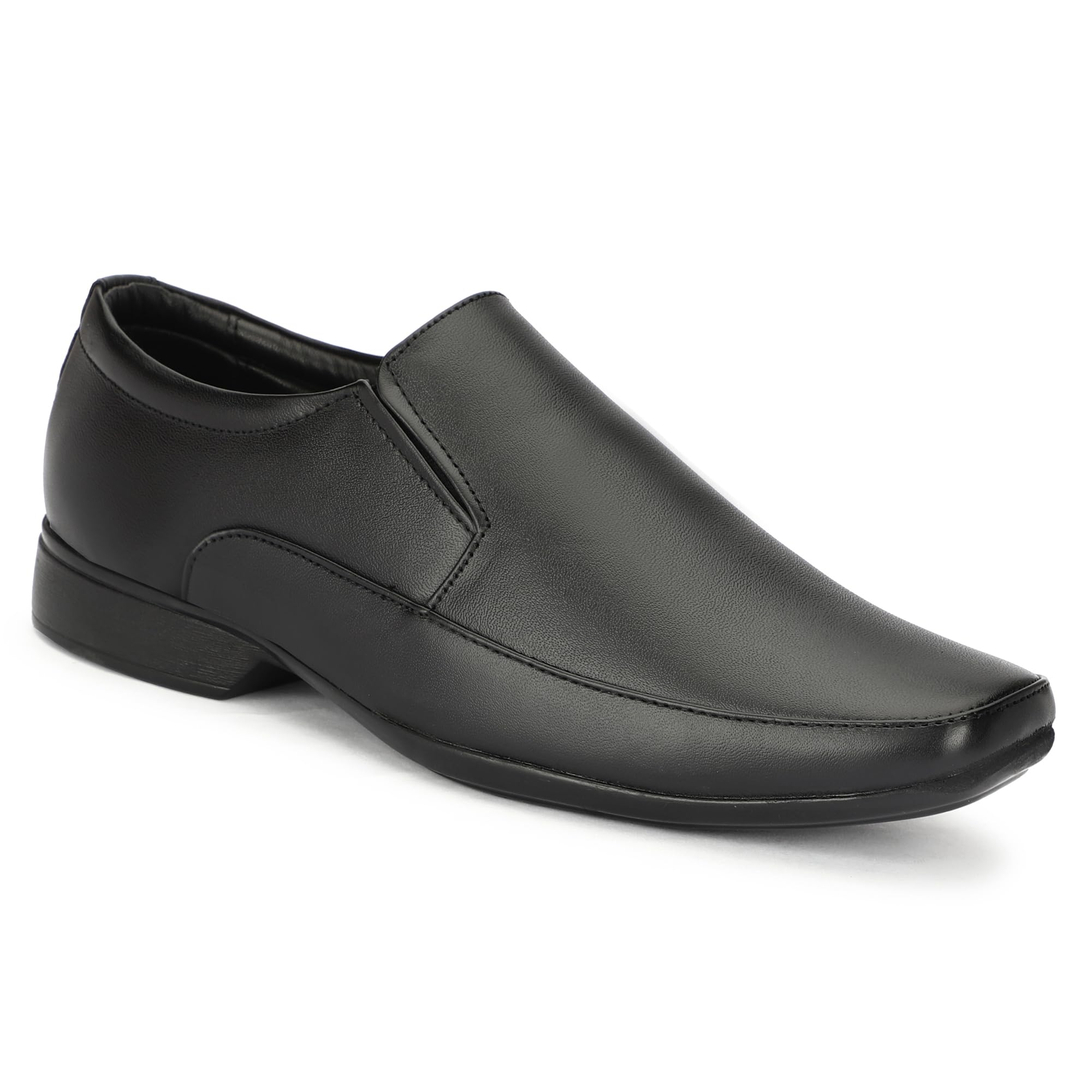 WalkWaveComfort Mens Classic Leather Formal Shoes - Durable & Slip-Resistant 9 UK/IND Black (B0D9P9376M) Amazon Price History, Amazon Price Tracker