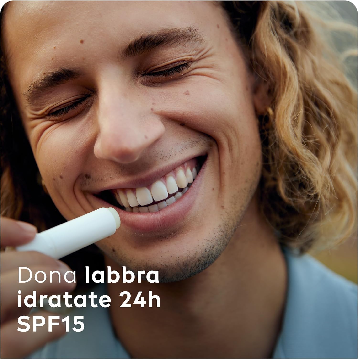 Labello Active For Men Balsamo labbra SPF15 4.8 g burro di karité
