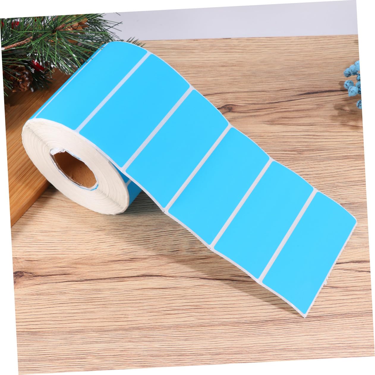 Etichette Adesive Circolari Blu 1000 Pezzi in Carta per Marcatura | Bottiglie e Scatole, Uso Party e Store, Formato Rotondo Semplice, Confezione da 1000 Pezzi