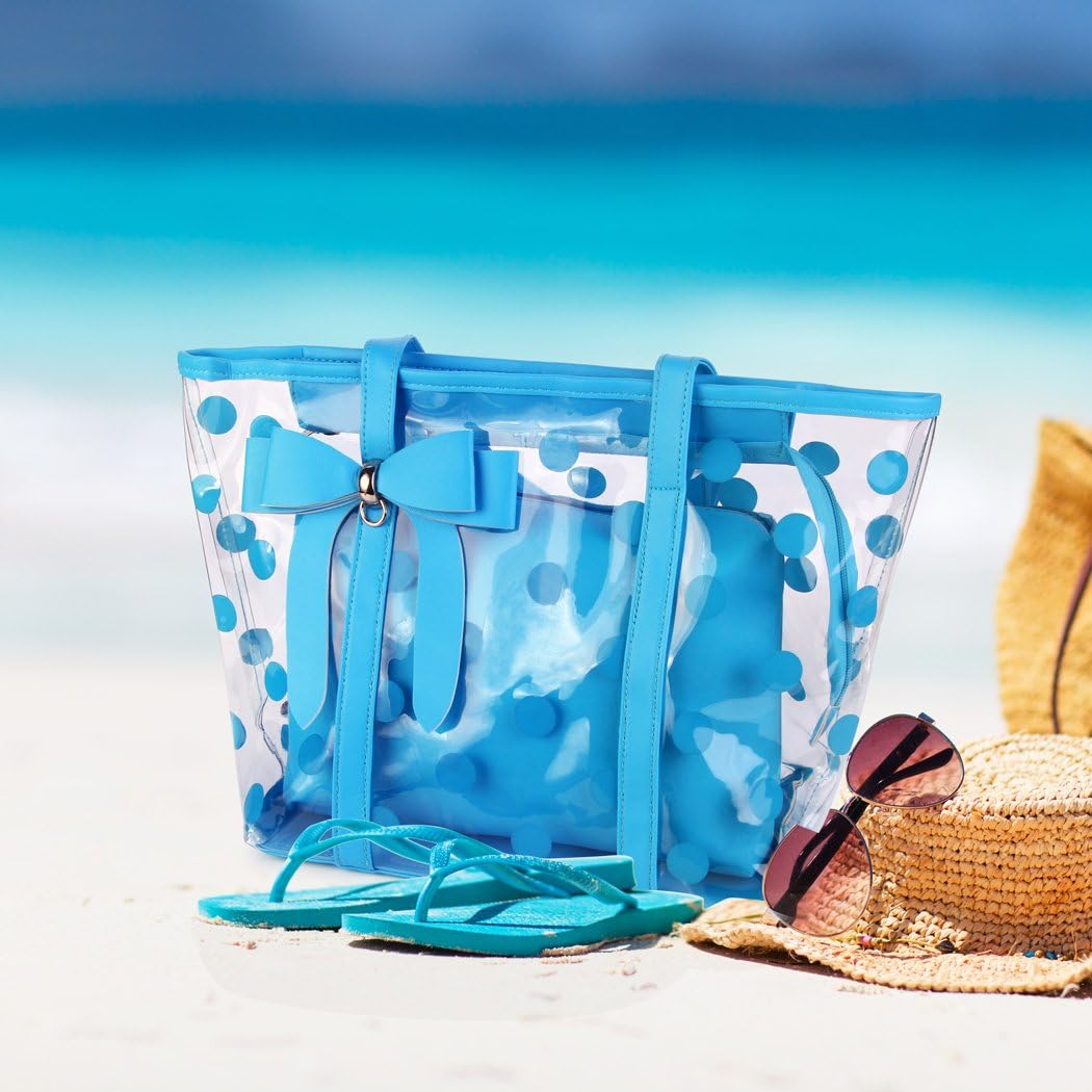 Women's Clear Tote Bags Multi-Use Shoulder bag Handbag Beach bag Shopping Bag | Multi-Use, Beach bag, Shopping Bag