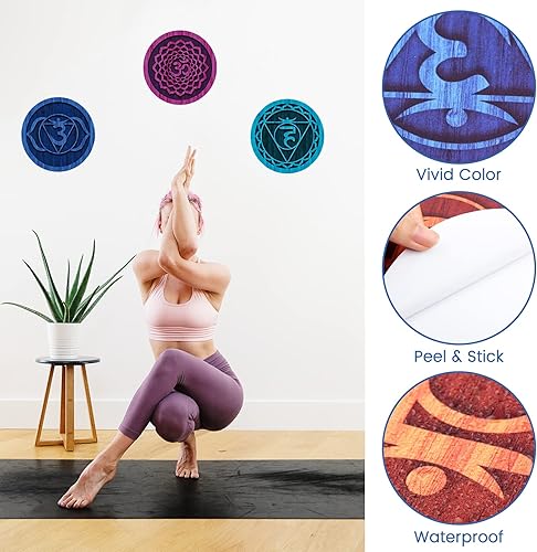 Miniatura 65 de Calcomanías de pared de mandala bohemia, calcomanías de pared de mandala mitad bohemia, calcomanías de pared de flores indias, calcomanías de pared