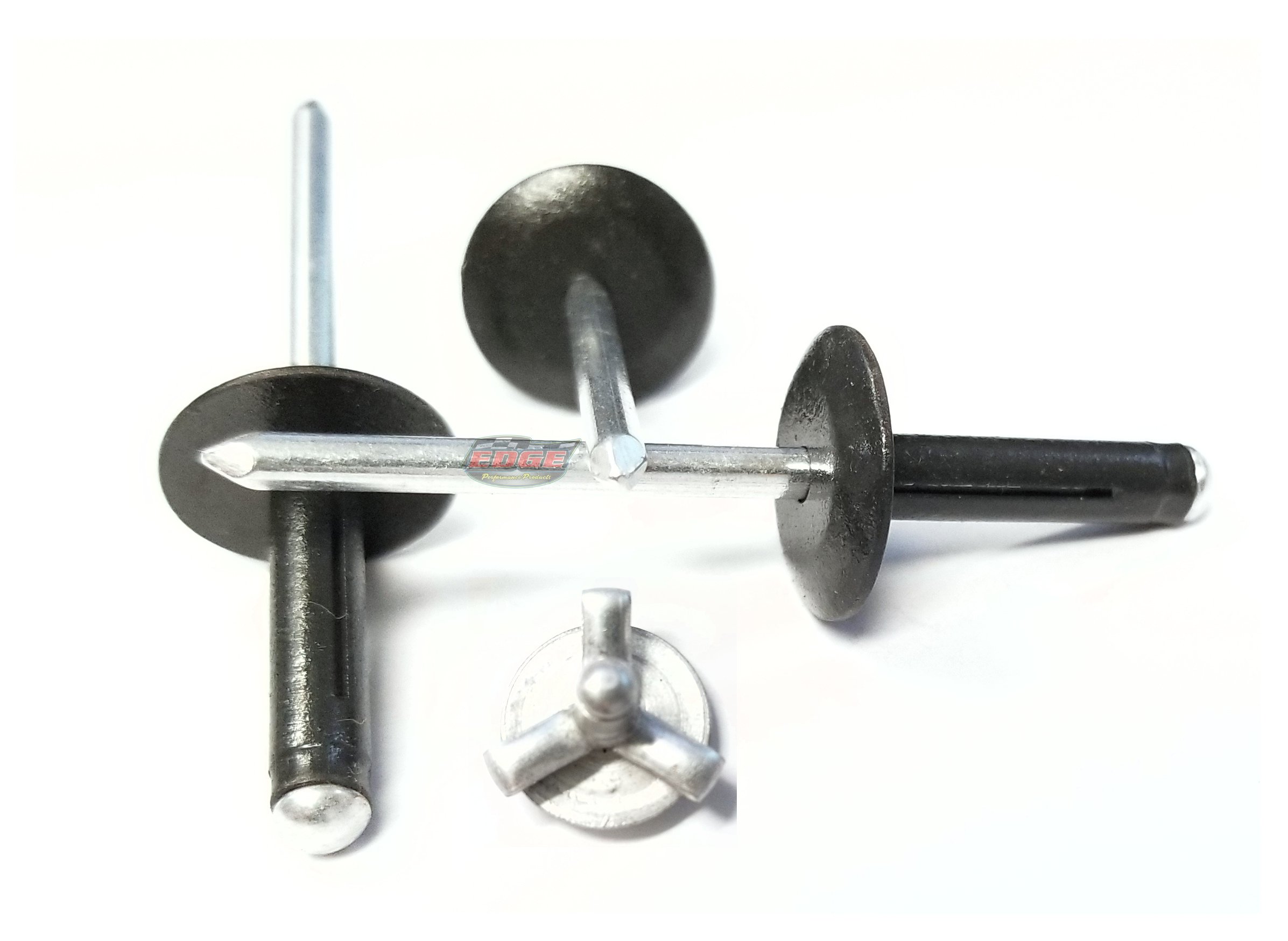 Black Pop Rivets - No Washer Needed! -10 Black Pop Rivets - No Washer Needed! -10