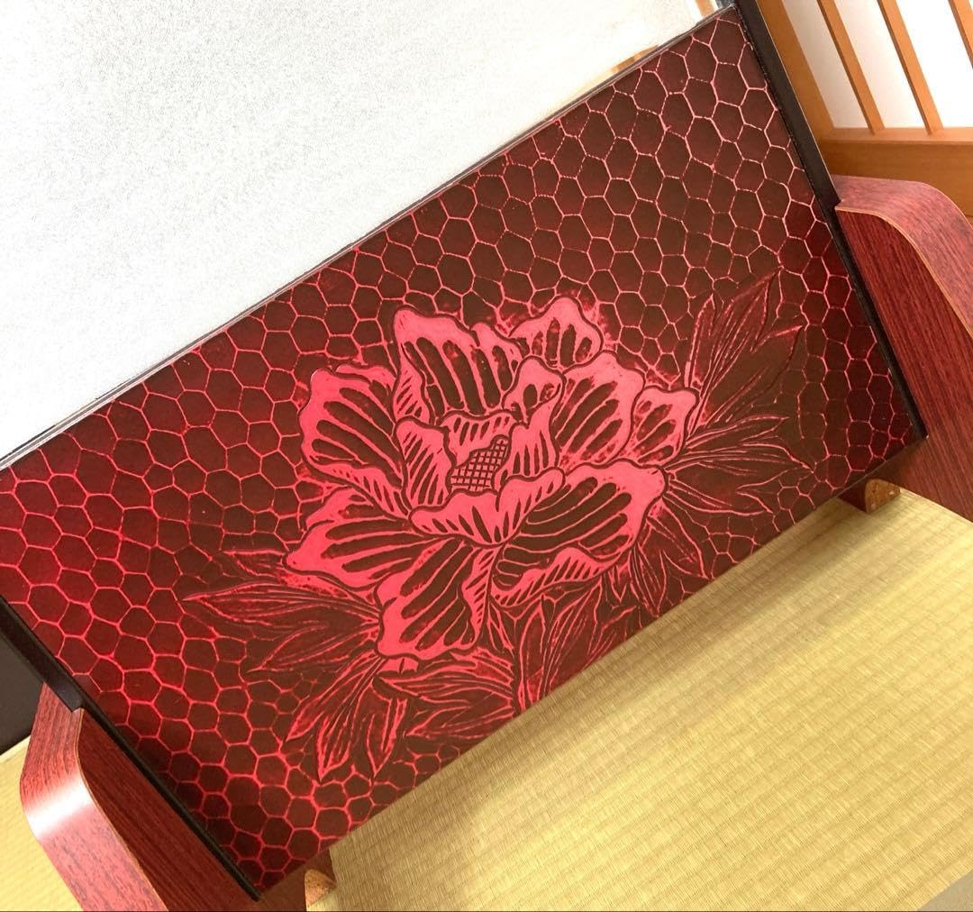 鎌倉彫　姿見　鏡　ミラー 和風姿見 鎌倉彫 鏡 ミラー （ その他家具）の買取価格 （ID:247925