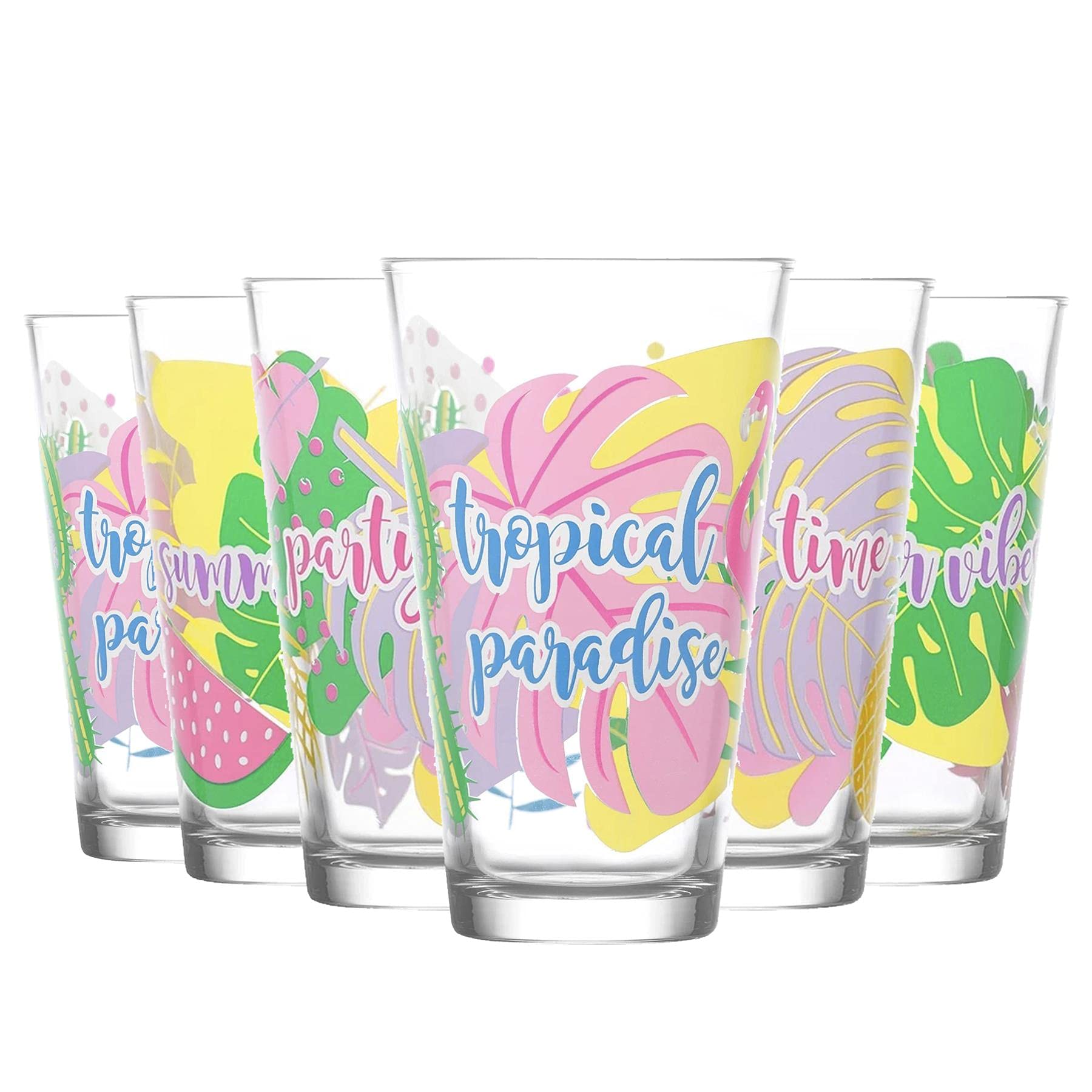 LAVHERA L.DRINK GLASS 325cc 3PC ST