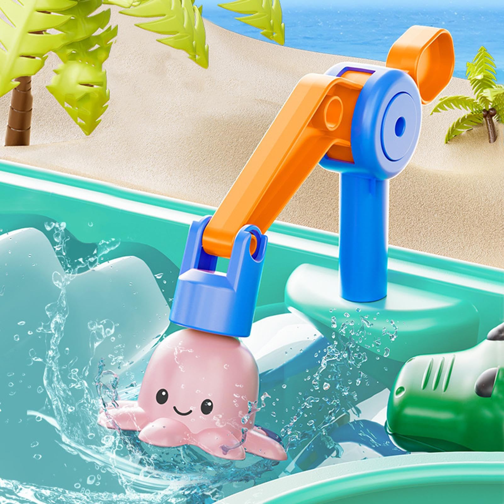 Générique Wasserspieltisch, Wasserspiele, Boot, Spielzubehör für Park, Haus, Schule, Garten