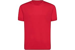 Youthful Red Dri-Fit Athletic T-Shirt