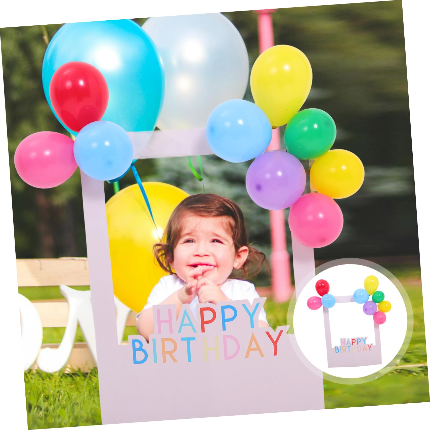 Amazon | COHEALI 1 セット フォトフレーム パーティーフォトブース  