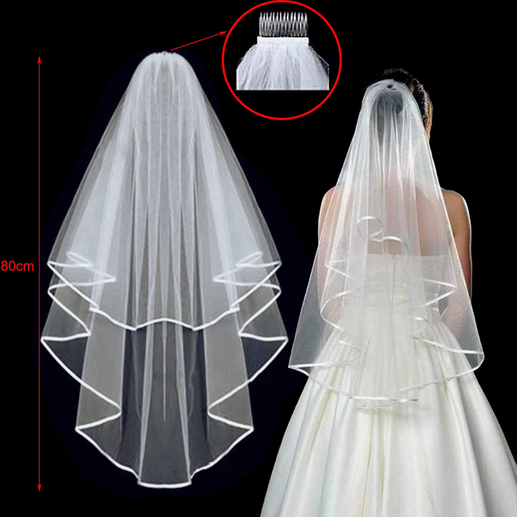 Gadget Per Festa Di Sposa Set Decorazione Addio Nubilato 17 Pezzi - Sash Sposa, Velo, Tiara, Occhiali Shot, Tatuaggi, Per Festa Bride To Be Velo Fascia Tatuaggi Per Sposa
