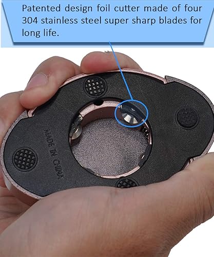 Miniatura 4 de Abrebotellas de vino con palanca vertical de alta calidad (BRONCE)