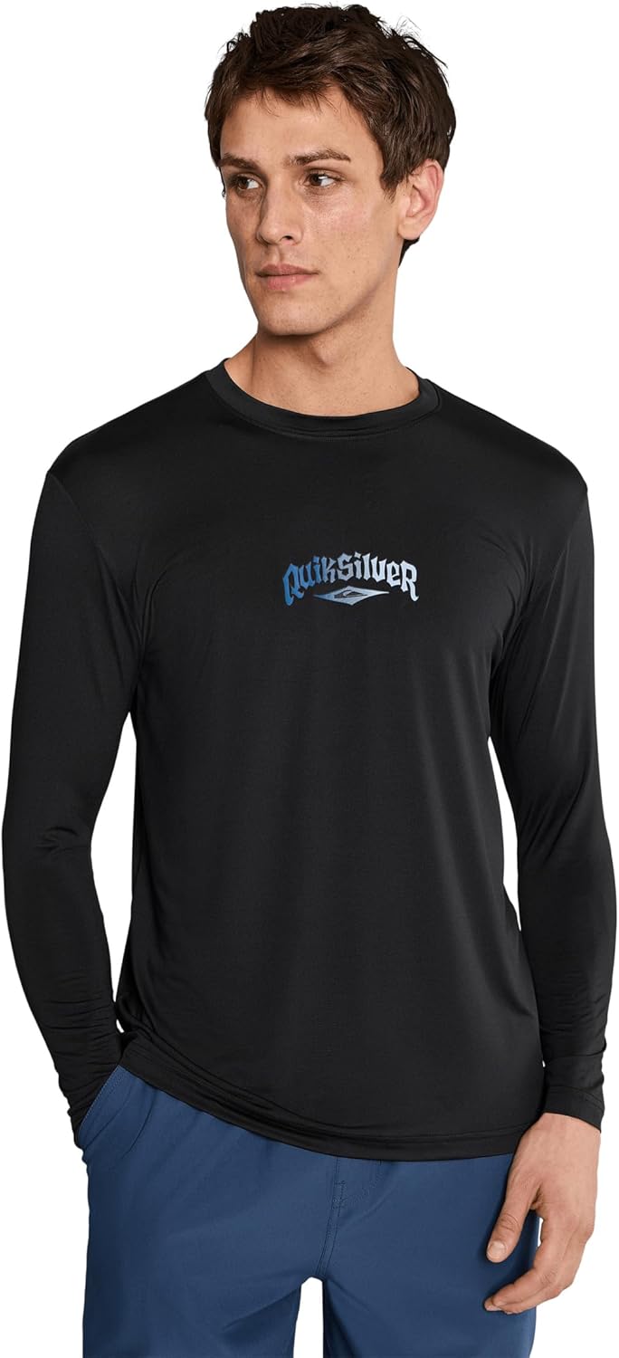 Quiksilver Men's Everyday Graphic Long Sleeve Surf Tee