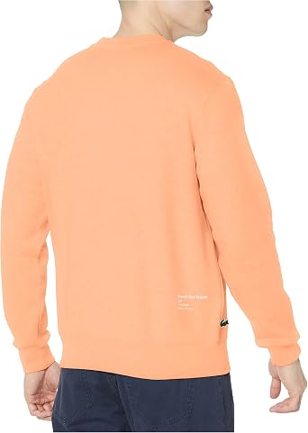 Lacoste Crocodile Print Crew Neck Sweatshirt