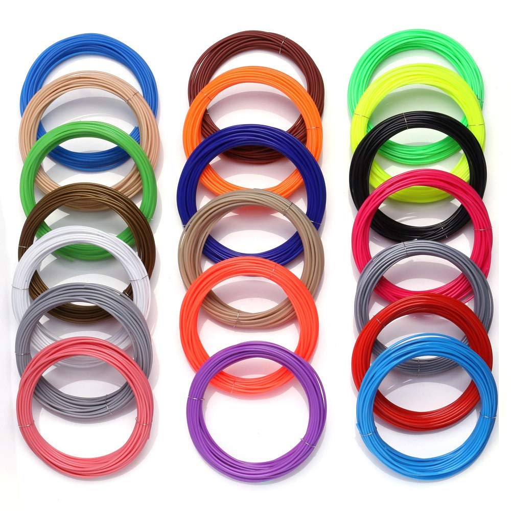 20 Colori o 10 Colori o 5 Colori/Set 3D Penna filamento ABS/PLA 1,75 mm plastica Gomma per Stampa 3D 200 Meter ABS